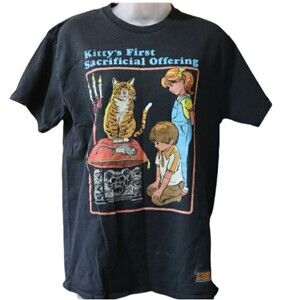 Steven Rhodes Kittys First Sacrifice Tshirt Well Worn Medium